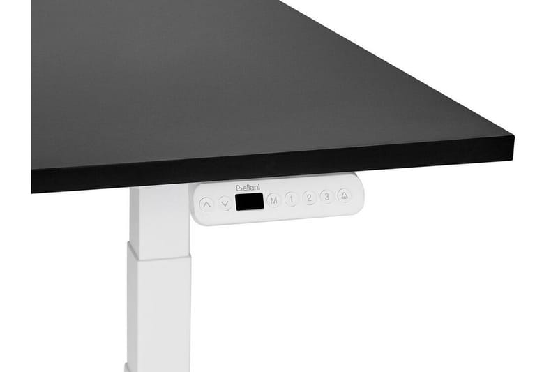 Bina Skrivbord 72x160 cm - Svart/Vit - Möbler - Bord & matgrupper - Kontorsbord - Skrivbord - Höj och sänkbart skrivbord