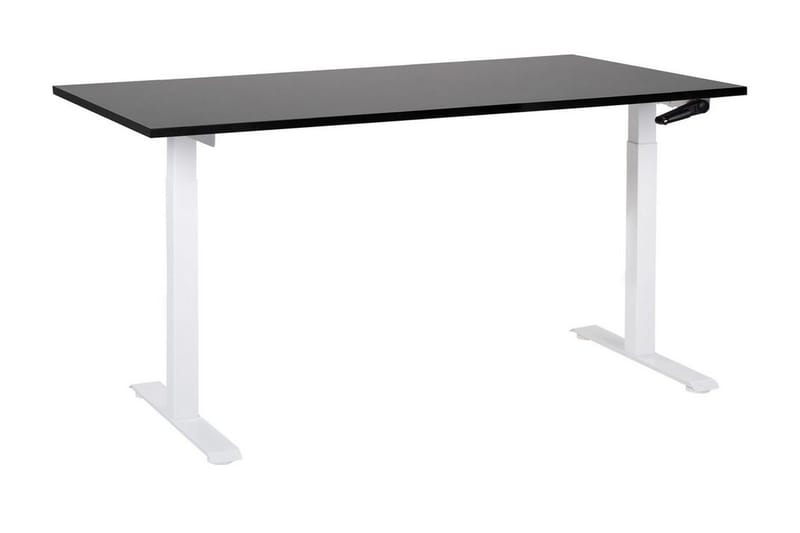 Bina Skrivbord 72x160 cm, Svart/Vit