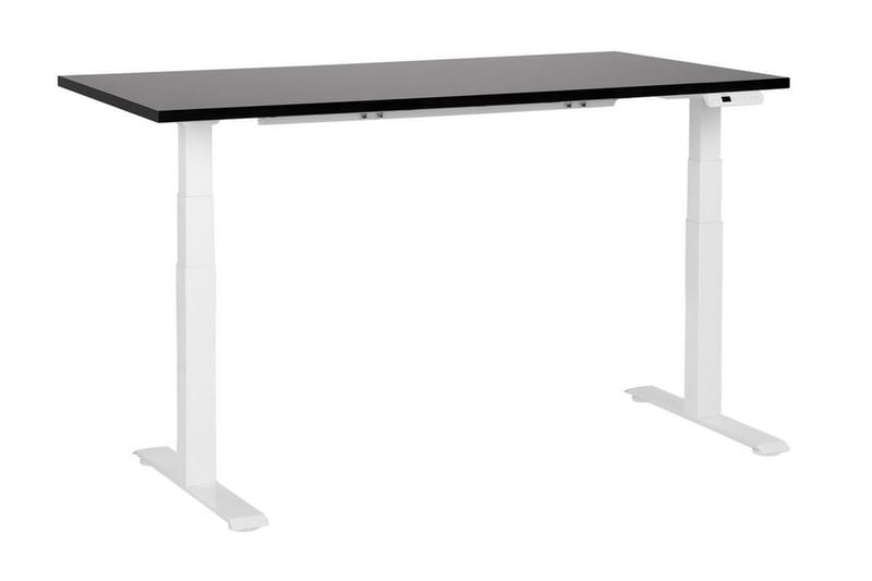 Bina Skrivbord 72x160 cm - Svart/Vit - Möbler - Bord & matgrupper - Kontorsbord - Skrivbord - Höj och sänkbart skrivbord