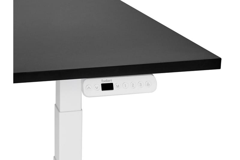 Bina Skrivbord 72x160 cm - Svart/Vit - Möbler - Bord & matgrupper - Kontorsbord - Skrivbord - Höj och sänkbart skrivbord