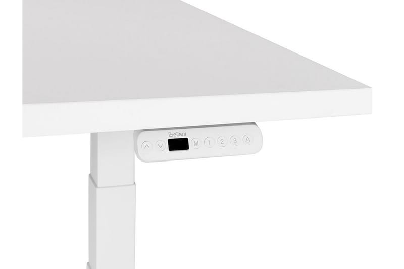 Bina Skrivbord 72x160 cm - Vit - Möbler - Bord & matgrupper - Kontorsbord - Skrivbord - Höj och sänkbart skrivbord