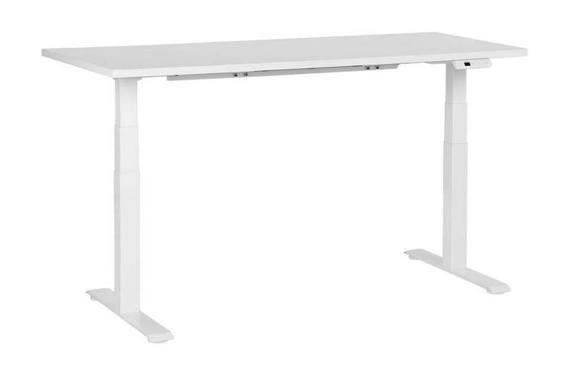 Bina Skrivbord 72x160 cm - Vit - Möbler - Bord & matgrupper - Kontorsbord - Skrivbord - Höj och sänkbart skrivbord