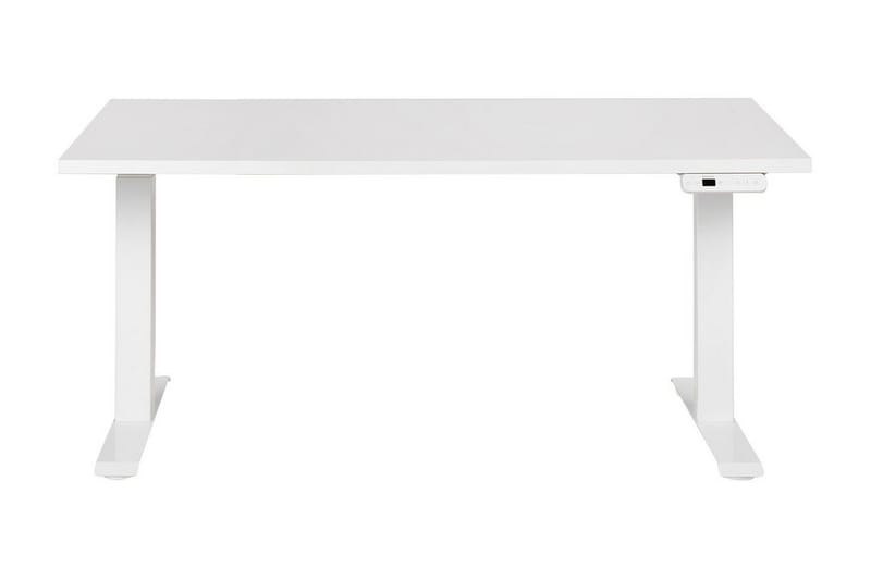 Bina Skrivbord 72x160 cm - Vit - Möbler - Bord & matgrupper - Kontorsbord - Skrivbord - Höj och sänkbart skrivbord