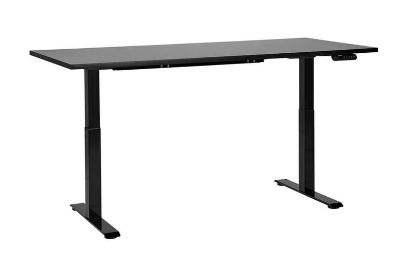 Bina Skrivbord 80x180 cm - Svart - Möbler - Bord & matgrupper - Kontorsbord - Skrivbord - Höj och sänkbart skrivbord