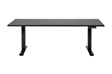 Bina Skrivbord 80x180 cm - Svart - Möbler - Bord & matgrupper - Kontorsbord - Skrivbord - Höj och sänkbart skrivbord