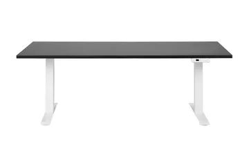 Bina Skrivbord 80x180 cm - Svart/Vit - Möbler - Bord & matgrupper - Kontorsbord - Skrivbord - Höj och sänkbart skrivbord
