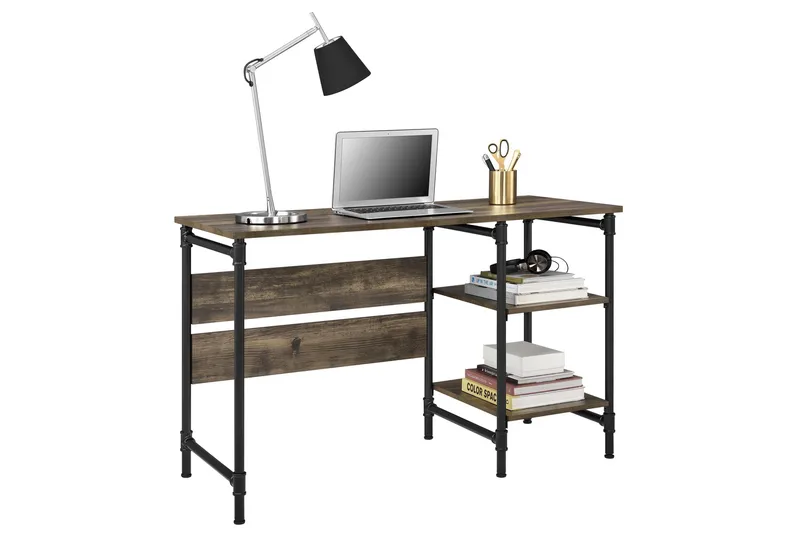 Bradford Skrivbord 120 cm Mörkbrun - Queer Eye - Möbler - Bord & matgrupper - Kontorsbord - Skrivbord