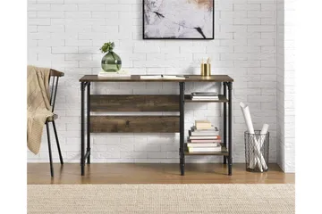 Bradford Skrivbord 120 cm Mörkbrun - Queer Eye - Möbler - Bord & matgrupper - Kontorsbord - Skrivbord