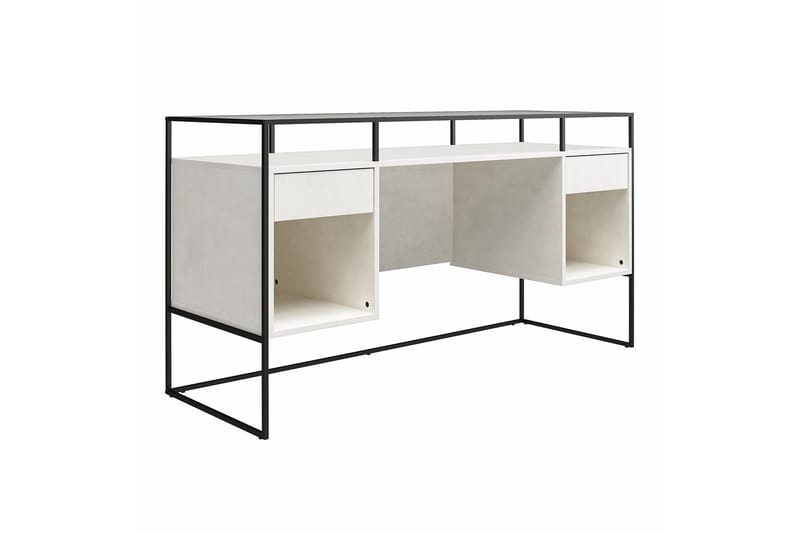 Bradford Skrivbord 139 cm Grå - Queer Eye - Möbler - Bord & matgrupper - Kontorsbord - Skrivbord