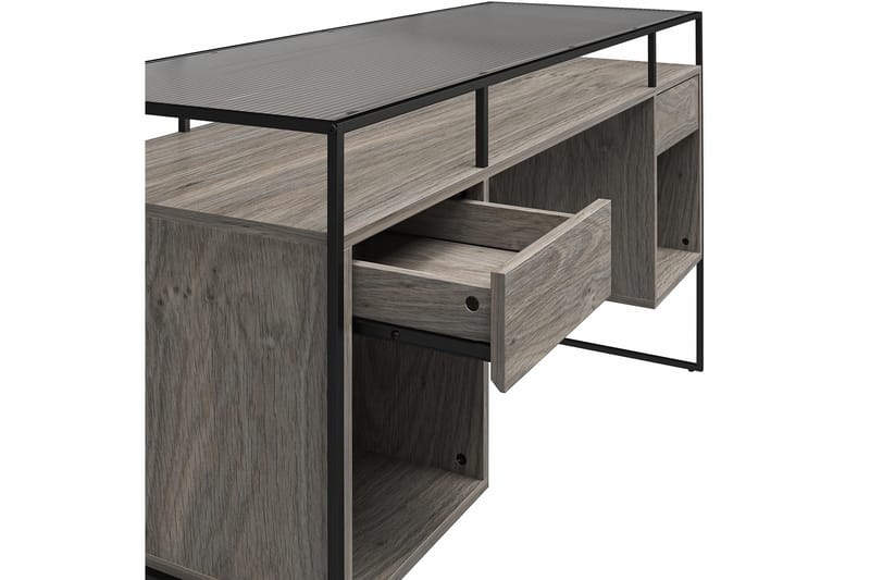 Bradford Skrivbord 141 cm Grå - Queer Eye - Möbler - Bord & matgrupper - Kontorsbord - Skrivbord