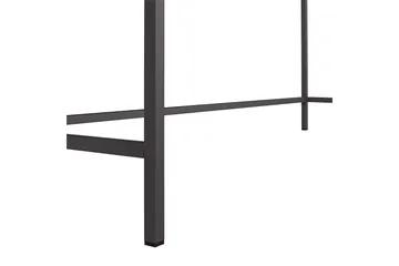Bradford Skrivbord 153 cm Grå - Dorel Home - Möbler - Bord & matgrupper - Kontorsbord - Skrivbord