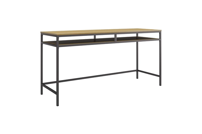 Bradford Skrivbord 153 cm Grå - Dorel Home - Möbler - Bord & matgrupper - Kontorsbord - Skrivbord