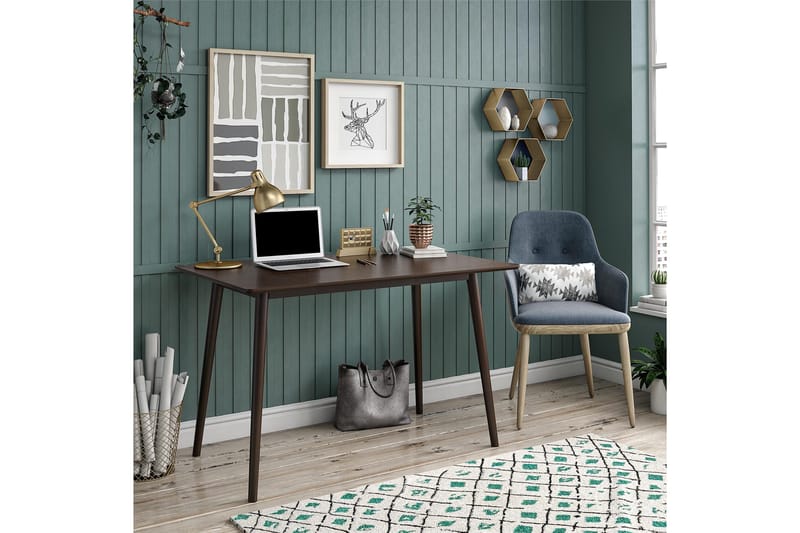 Brittany Skrivbord 121 cm Natur - Novogratz - Möbler - Bord & matgrupper - Kontorsbord - Skrivbord