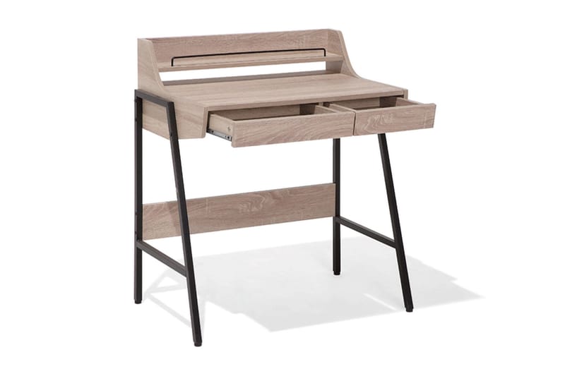 Broxtona Skrivbord 77 cm med Förvaring - Trä/Natur - Möbler - Bord & matgrupper - Kontorsbord - Skrivbord