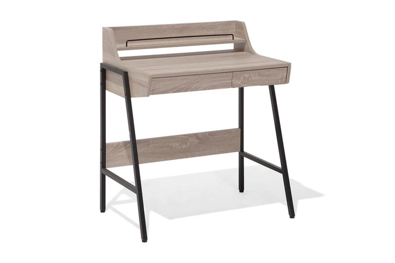 Broxtona Skrivbord 77 cm med Förvaring - Trä/Natur - Möbler - Bord & matgrupper - Kontorsbord - Skrivbord