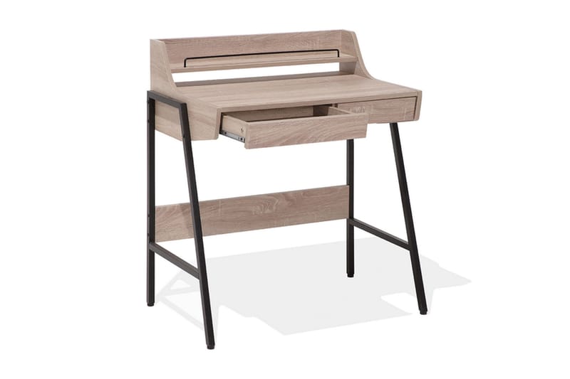 Broxtona Skrivbord 77 cm med Förvaring - Trä/Natur - Möbler - Bord & matgrupper - Kontorsbord - Skrivbord