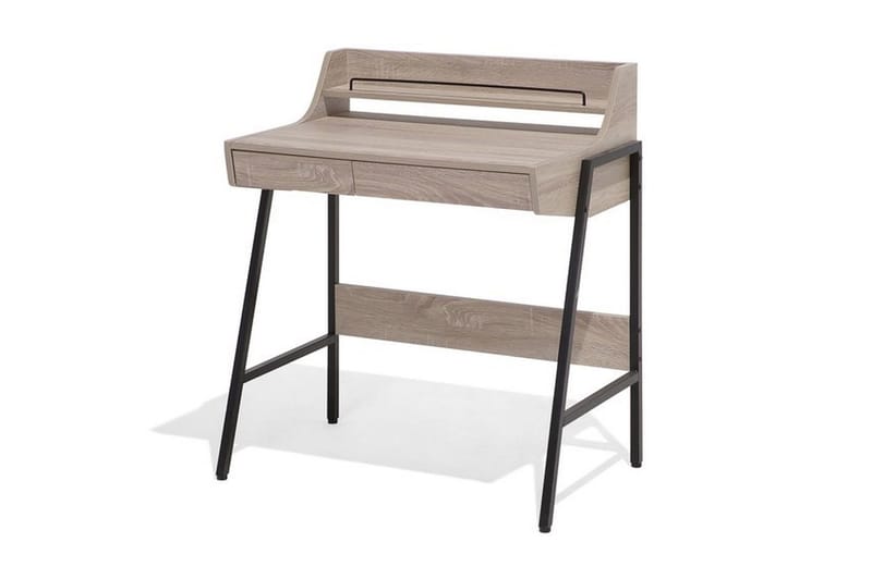 Broxtona Skrivbord 77 cm med Förvaring - Trä/Natur - Möbler - Bord & matgrupper - Kontorsbord - Skrivbord