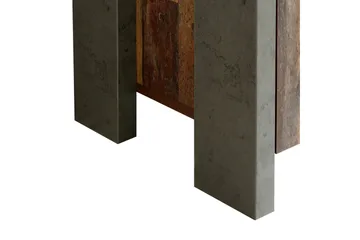 Cadle Skrivbord 127 cm med Förvaring Låda + Skåp - Brun/Grå - Möbler - Bord & matgrupper - Kontorsbord - Skrivbord