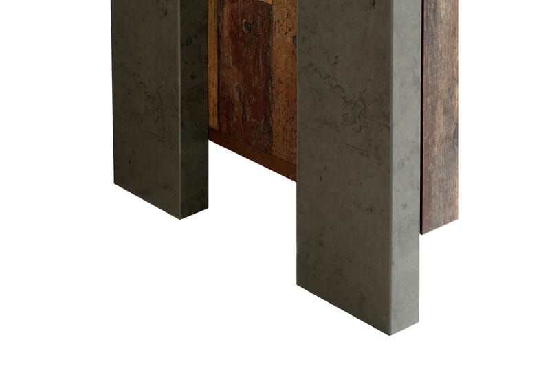 Cadle Skrivbord 127 cm med Förvaring Låda + Skåp - Brun/Grå - Möbler - Bord & matgrupper - Kontorsbord - Skrivbord