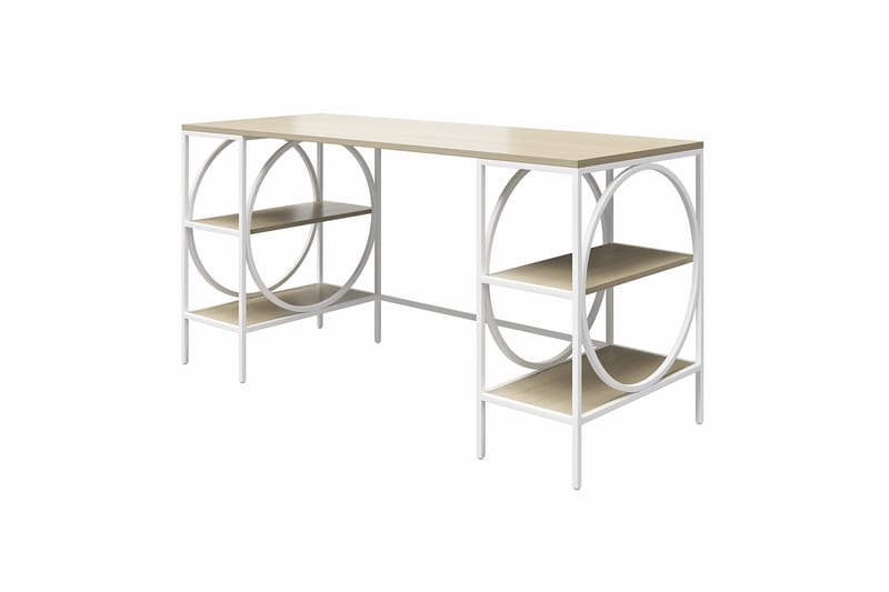 Cambridge Skrivbord 152 cm Brun - Dorel Home - Möbler - Bord & matgrupper - Kontorsbord - Skrivbord