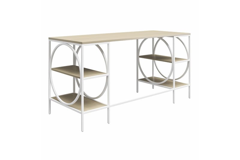 Cambridge Skrivbord 152 cm Brun - Dorel Home - Möbler - Bord & matgrupper - Kontorsbord - Skrivbord