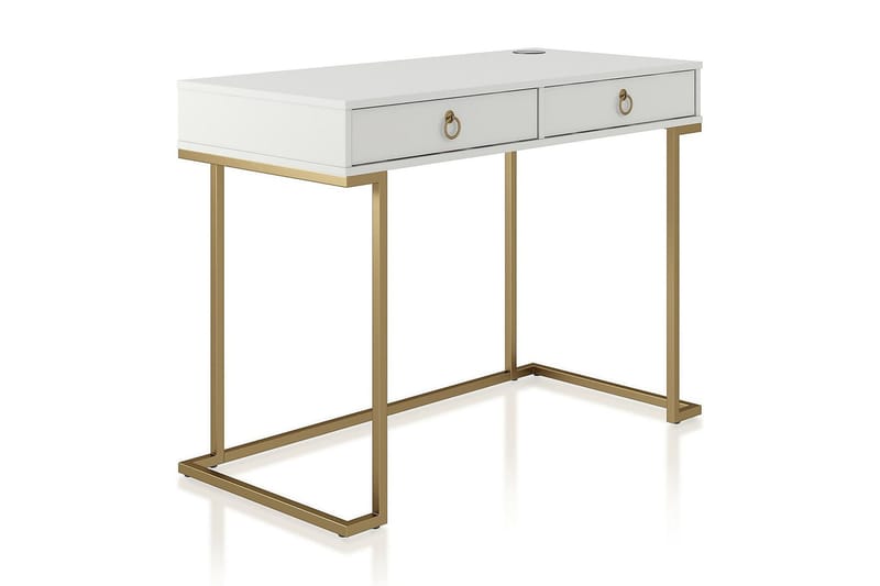 Camila Skrivbord 106 cm Vit - CosmoLiving - Möbler - Bord & matgrupper - Kontorsbord - Skrivbord