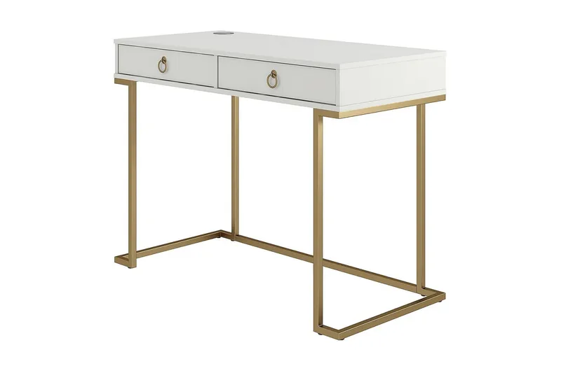 Camila Skrivbord 106 cm Vit - CosmoLiving - Möbler - Bord & matgrupper - Kontorsbord - Skrivbord