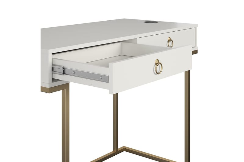 Camila Skrivbord 106 cm Vit - Möbler - Bord & matgrupper - Kontorsbord - Skrivbord