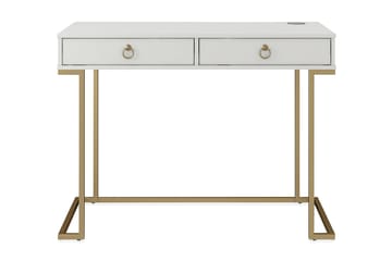 Camila Skrivbord 106 cm Vit - Möbler - Bord & matgrupper - Kontorsbord - Skrivbord