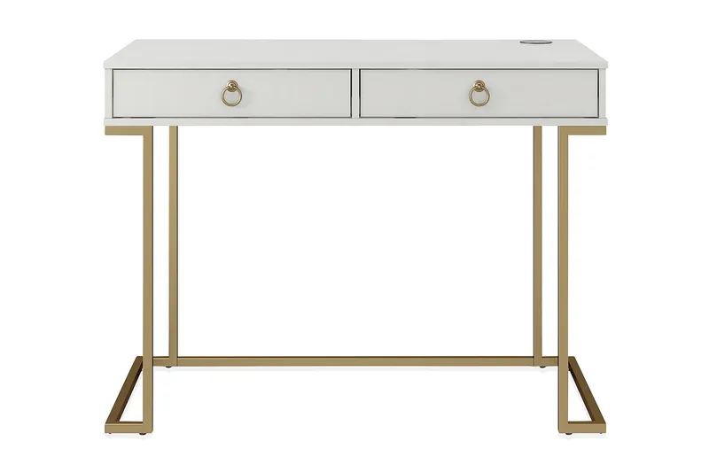 Camila Skrivbord 106 cm Vit, undefined