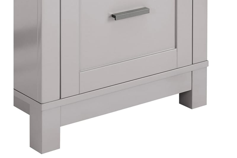 Carver Skrivbord 120 cm Grå - Dorel Home - Möbler - Bord & matgrupper - Kontorsbord - Skrivbord - Höj och sänkbart skrivbord