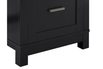 Carver Skrivbord 120 cm Svart - Dorel Home - Möbler - Bord & matgrupper - Kontorsbord - Skrivbord - Höj och sänkbart skrivbord