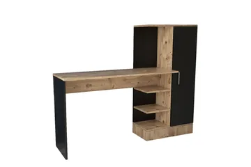 Dalran Skrivbord 152 cm - Natur/Svart - Möbler - Bord & matgrupper - Kontorsbord - Skrivbord
