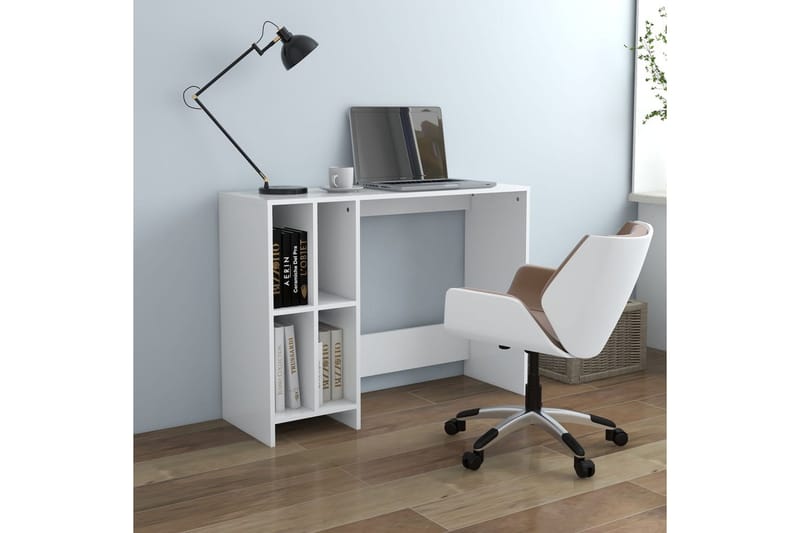 Datorbord 102,5x35x75 cm spånskiva - Vit - Möbler - Bord & matgrupper - Kontorsbord - Skrivbord