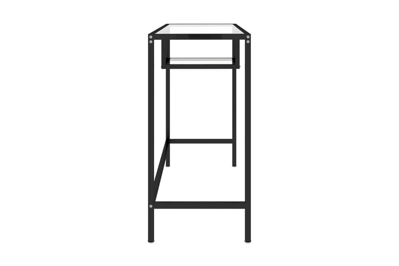 Datorbord genomskinlig 100x36x74 cm glas - Transparent - Möbler - Bord & matgrupper - Kontorsbord - Skrivbord