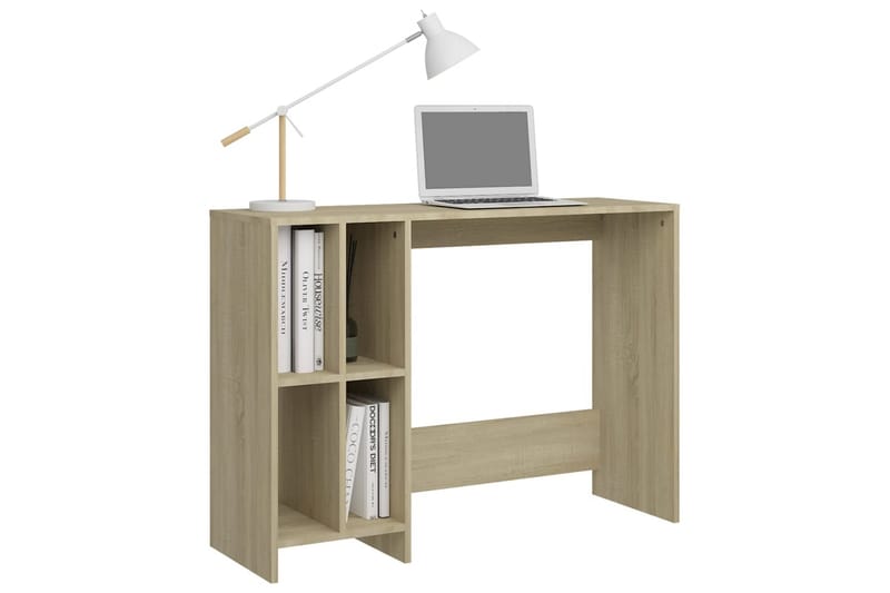 Datorbord sonoma-ek 102,5x35x75 cm spånskiva - Brun - Möbler - Bord & matgrupper - Kontorsbord - Skrivbord