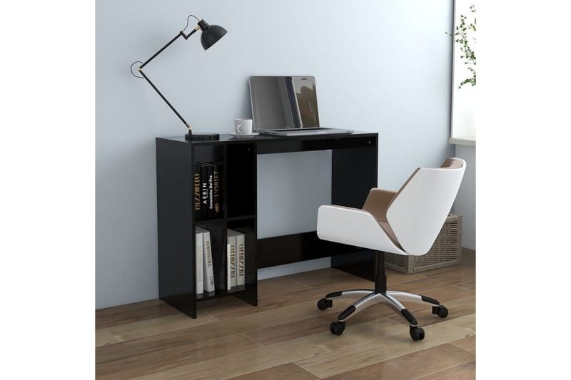 Datorbord svart 102,5x35x75 cm spånskiva - Svart - Möbler - Bord & matgrupper - Kontorsbord - Skrivbord