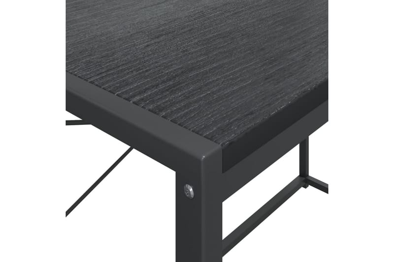 Datorbord svart 110x60x138 cm spånskiva - Svart - Skrivbord