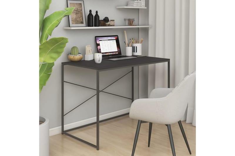 Datorbord svart 110x60x70 cm spånskiva - Svart - Möbler - Bord & matgrupper - Kontorsbord - Skrivbord