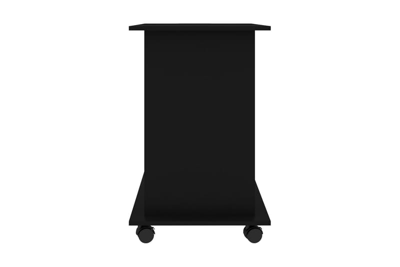 Datorbord svart 80x50x75 cm spånskiva - Svart - Skrivbord