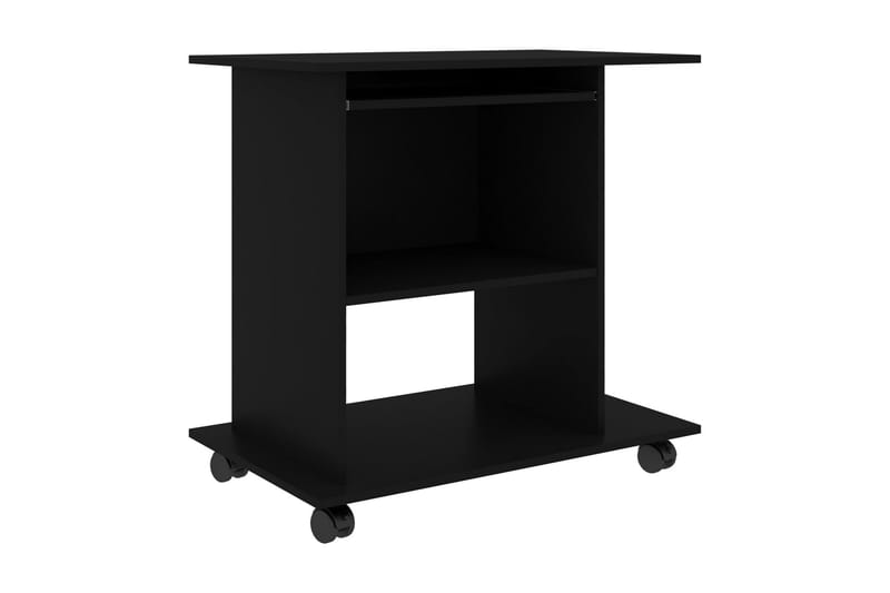 Datorbord svart 80x50x75 cm spånskiva - Svart - Möbler - Bord & matgrupper - Kontorsbord - Skrivbord