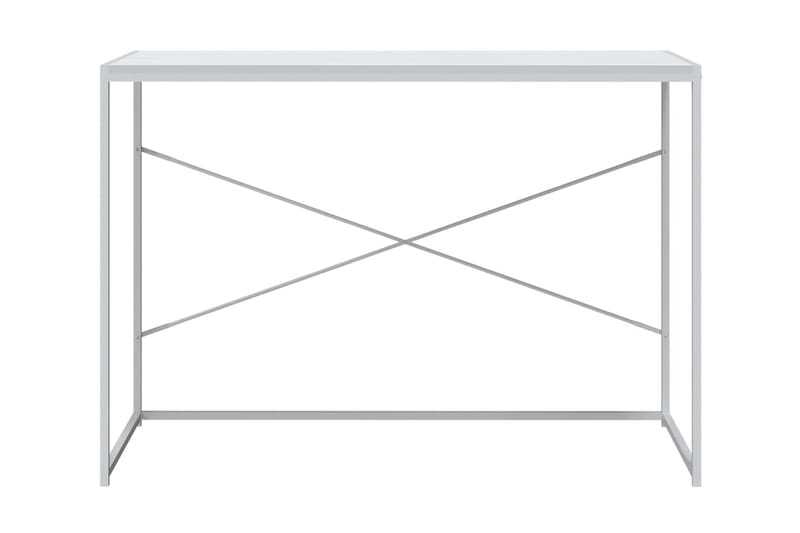 Datorbord vit 110x60x70 cm spånskiva - Vit - Skrivbord