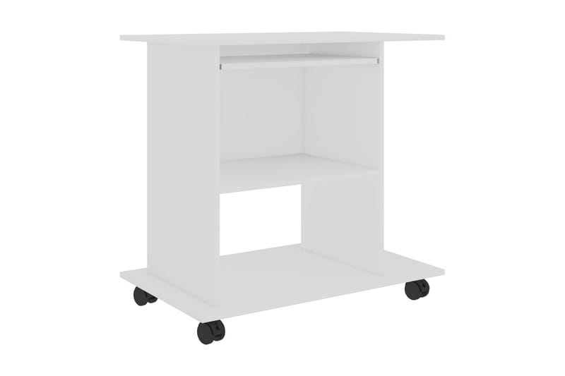 Datorbord vit 80x50x75 cm spånskiva - Vit - Möbler - Bord & matgrupper - Kontorsbord - Skrivbord