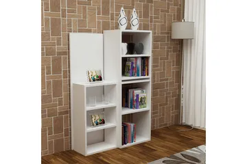 Decorotika Skrivbord 120 cm med Förvaring Hyllor - Vit - Möbler - Bord & matgrupper - Kontorsbord - Skrivbord
