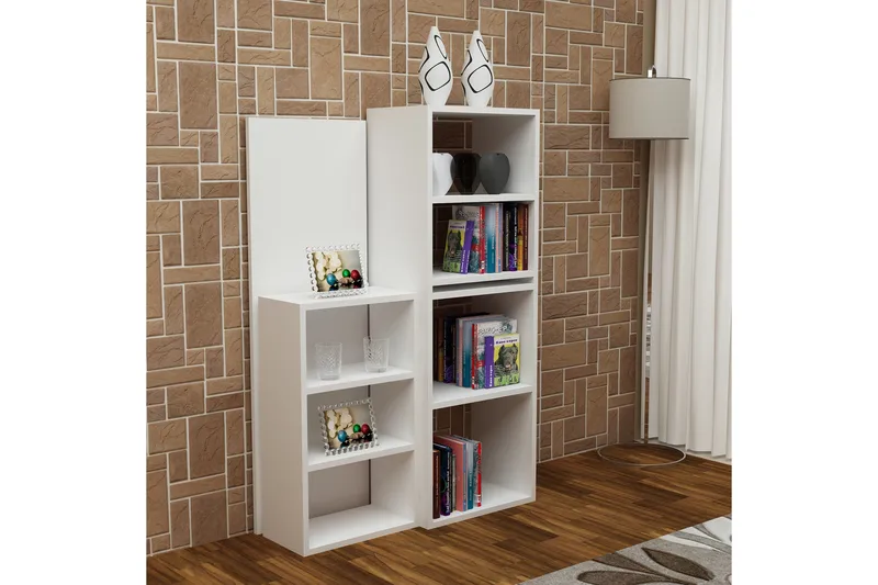 Decorotika Skrivbord 120 cm med Förvaring Hyllor - Vit - Möbler - Bord & matgrupper - Kontorsbord - Skrivbord