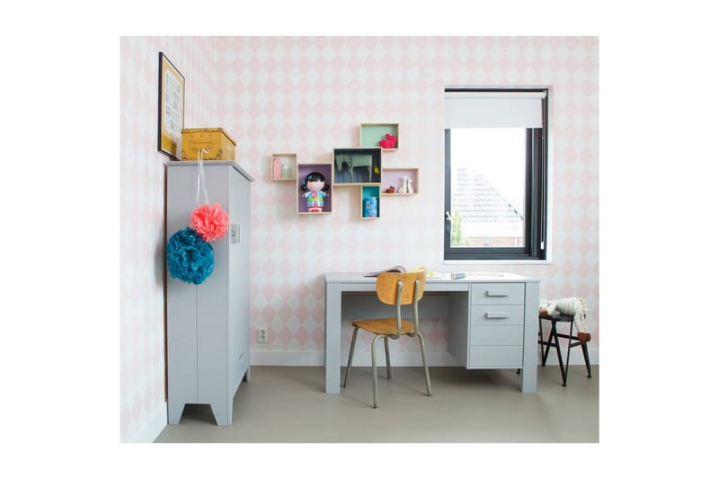 Skrivbord Dennis - Betonggrå - Möbler - Bord & matgrupper - Kontorsbord - Skrivbord