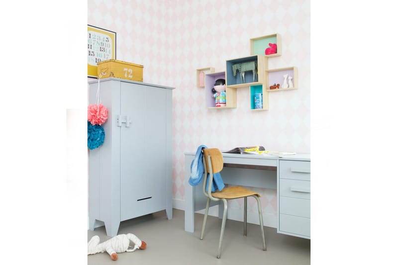 Skrivbord Dennis - Betonggrå - Möbler - Bord & matgrupper - Kontorsbord - Skrivbord