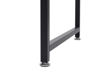 Dese Skrivbord 120 cm med Förvaring - Mörkt Trä/Vit - Möbler - Bord & matgrupper - Kontorsbord - Skrivbord