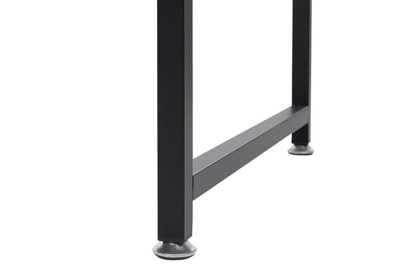 Dese Skrivbord 120 cm med Förvaring - Mörkt Trä/Vit - Möbler - Bord & matgrupper - Kontorsbord - Skrivbord