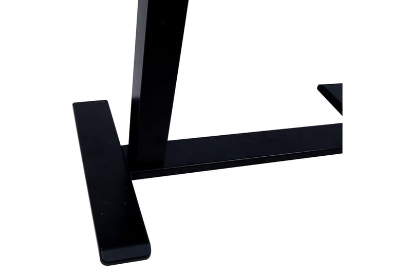 Ergo Justerbart Skrivbord i Metall med Träskiva - Svart - Möbler - Bord & matgrupper - Kontorsbord - Skrivbord - Höj och sänkbart skrivbord